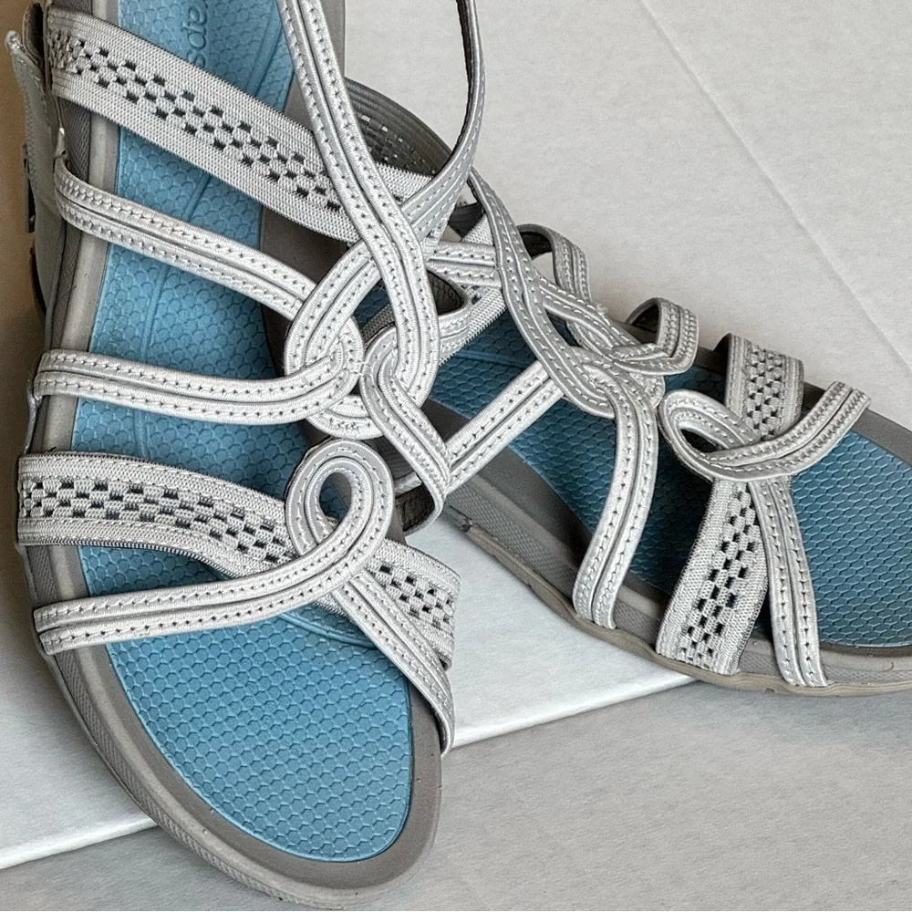 BARETRAPS WOMENS SOLAURA OPEN TOE STRAPPY SANDALS. EXCELLENT CONDITION! - Picture 10 of 13